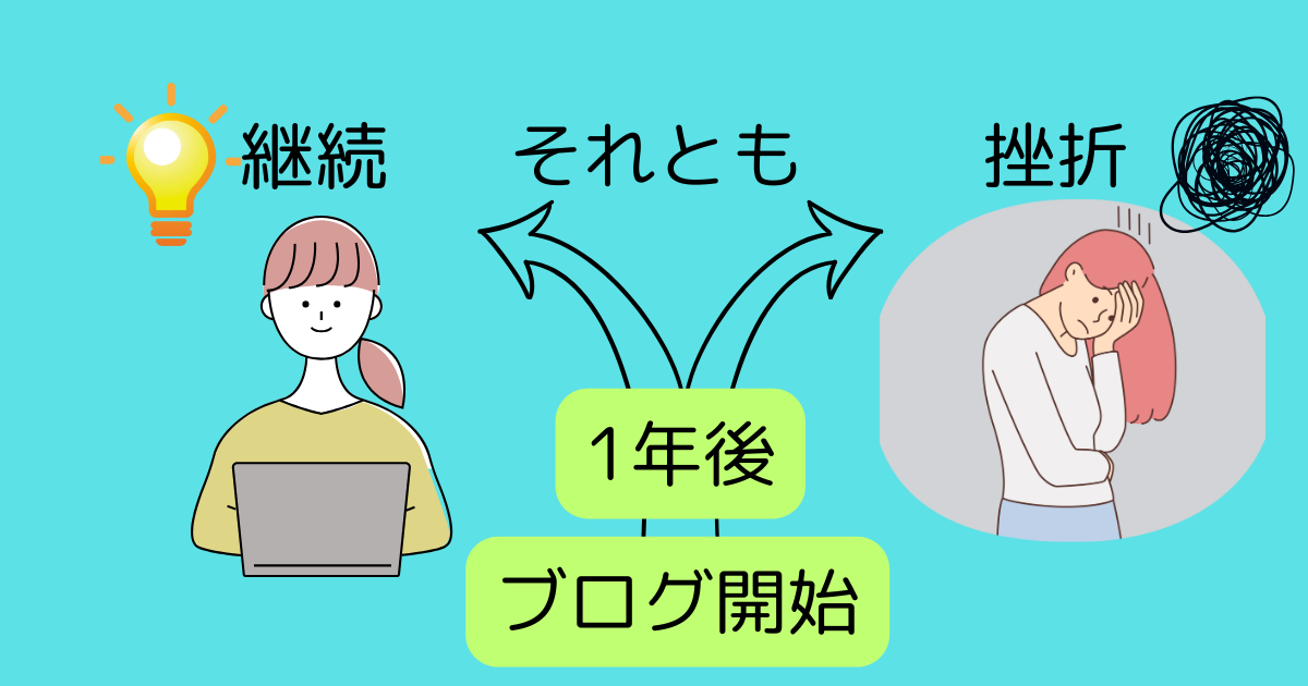 ブログを続ける人の割合と続かない理由