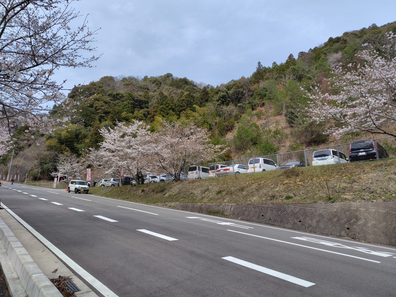 雨山の郷の第2駐車場