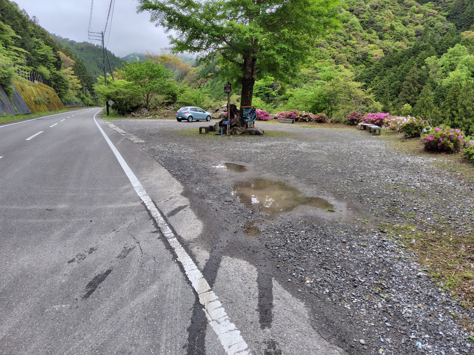 駐車場は20台は止めれそう
