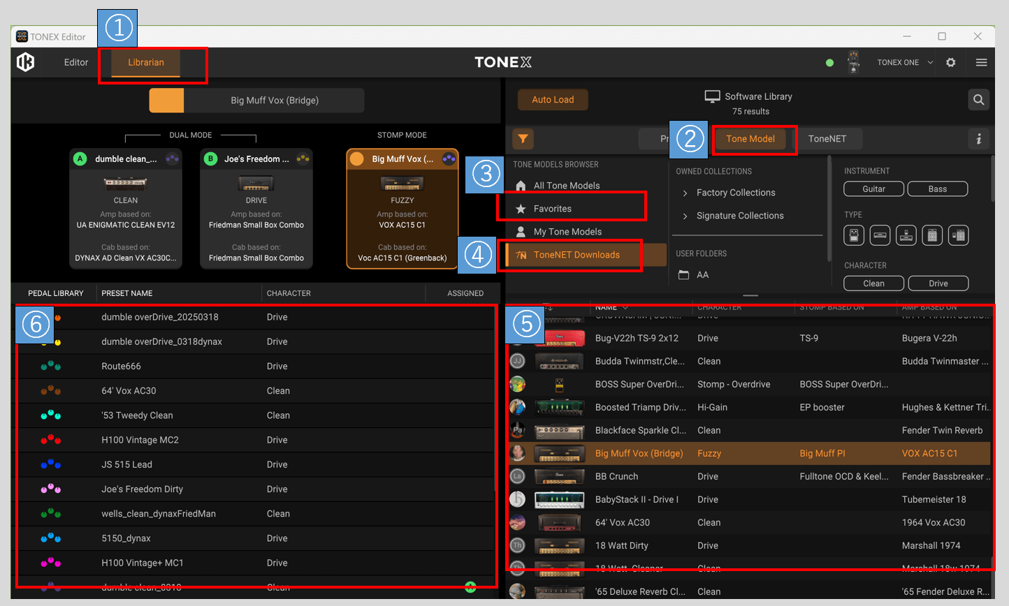TONEX EditorでTONEX ONEにプリセットを登録する