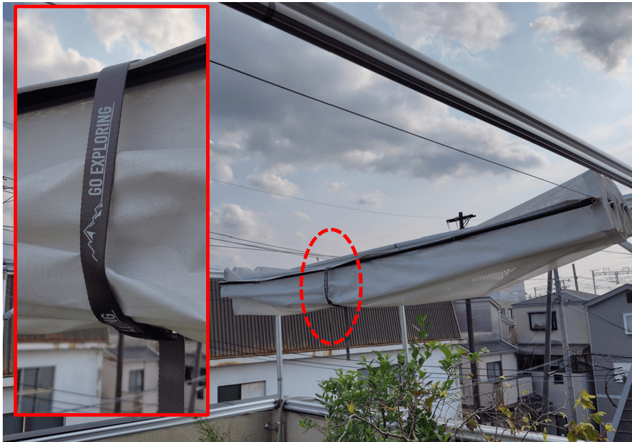 セリアのコンプレッションバンドが便利