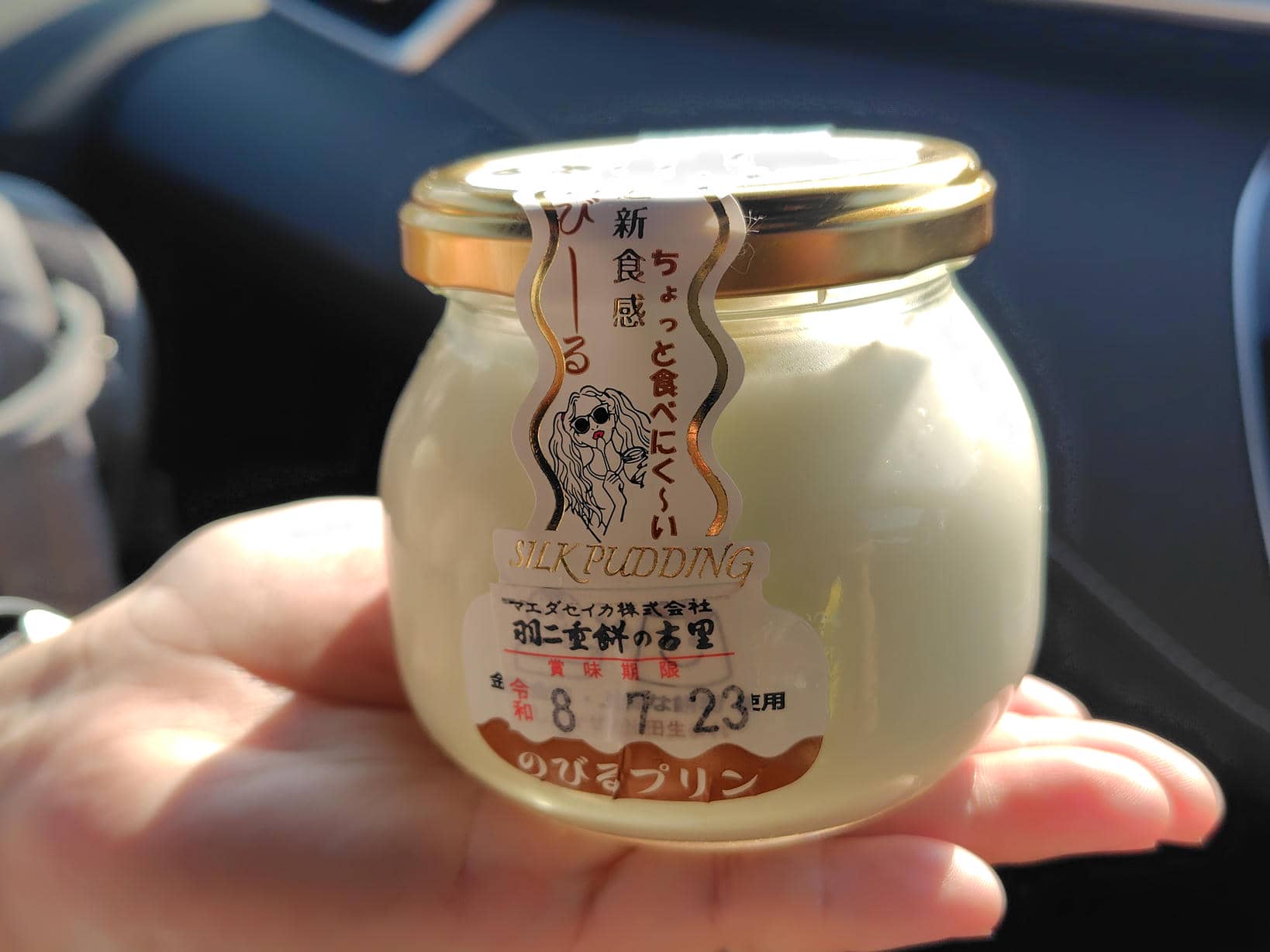 のびるプリン（南条SA）で購入